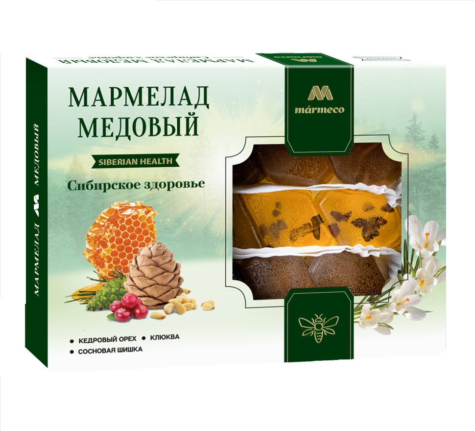  Мармелад медовый "Сибирское здоровье" без сахара 200г  в Муроме